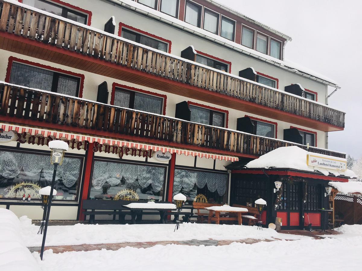 Landhotel Kunzental Zorge Exterior foto